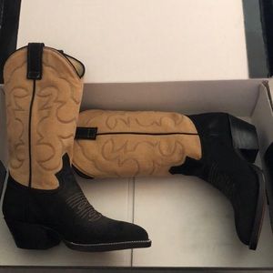 Jonetta black western size 7.5 cowgirl boots